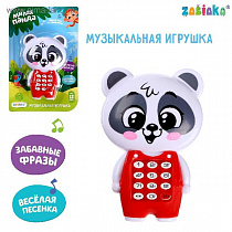 ZABIAKA Музыкальная игрушка "Милая панда", звук SL-04040   4878026