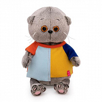 Мягкая игрушка "Басик BABY в разноцветной футболке", 20 см BB-120 9699539