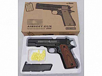 297115 Пистолет (п) металл., съемный магазин C8 в кор. в кор.36шт
