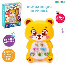 ZABIAKA Музыкальная игрушка "Веселый мишка" SL-04487   5119918