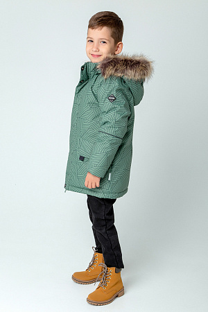 Пальто для мальчика ВК 36077н1 ГР-3