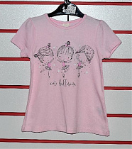 Костюм для девочки футболка+бриджи арт.2732
