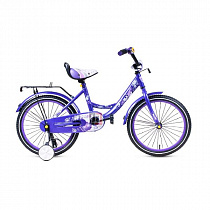 Велосипед Pulse 1803, 18", цвет фиолетовый (индикатор цвета на коробке фиолетовый круг)P-1803-1