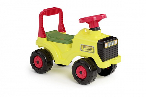 Машинка  детская "Трактор" (желт.) М4943