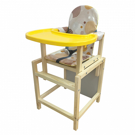 Стол-стул для кормления "СТД-07 плюс" (бежевый Диско арт.СТД1717/01)