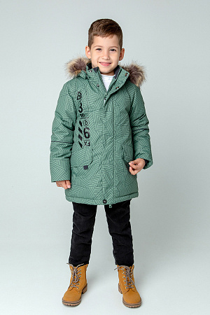 Пальто для мальчика ВК 36077н1 ГР-4