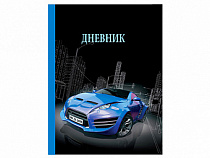Дневник 1-11кл. "Синий автомобиль" 40л, 7БЦ М-16436