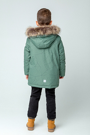 Пальто для мальчика ВК 36077н1 ГР-2