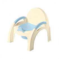 Горшок-стульчик (упак.6 шт.) NEW светло-голубой арт.431326731