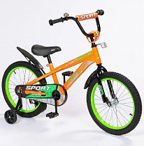 Велосипед двухколесный детский ТМ ZIGZAG(SPORT), модель CROSS,  колесо 16", ярко оранжевый (043234)