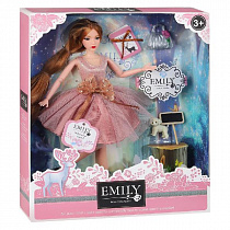Кукла "Принцесса" с шарнирными руками и ногами, в комплекте домашний питомец, аксессуары, в/к 28х6,5