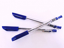 Ручка шариковая, индийская, ТМ "BIKSON" серия "NURI-BOSS", синие чернила арт. IND0001