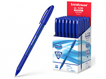 Ручка шариковая ErichKrause® U-109 Original Stickamp;Grip 1.0, Ultra Glide Technology, син. 47608