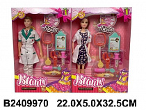 Набор "Доктор", кукла с аксессуарами, 2 вида в ассортименте, в/к 22*5*32,5 см